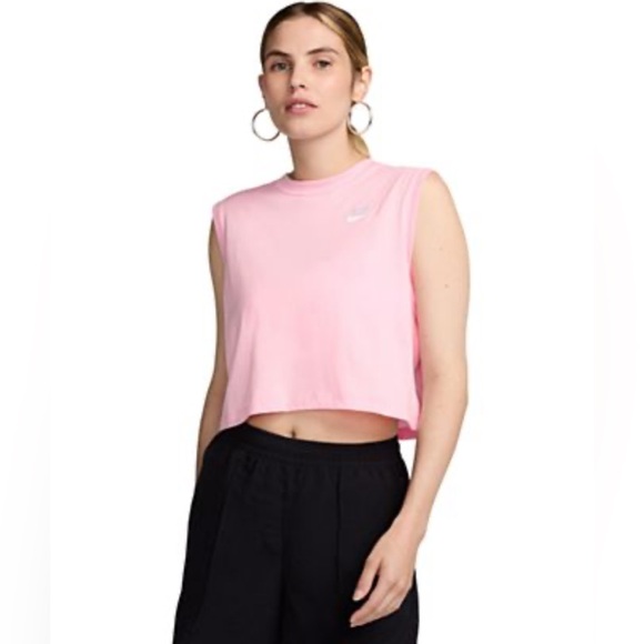NWT NIKE THE NIKE TEE CROPPED TANK size XS - Picture 1 of 2
